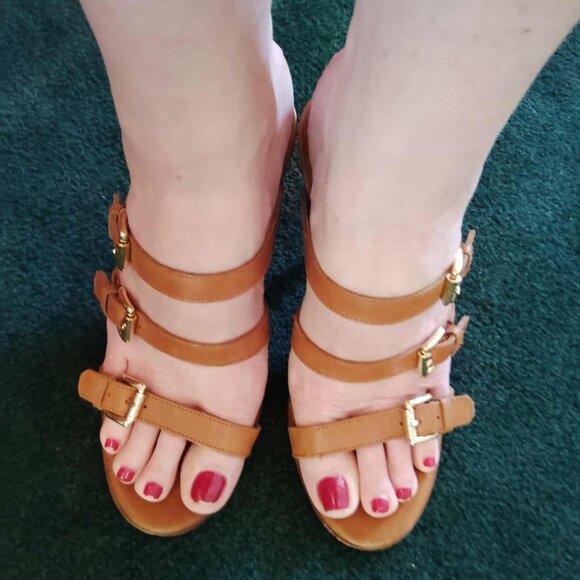 Michael Michael Kors Downtown Strappy Heels - Picture 9 of 11